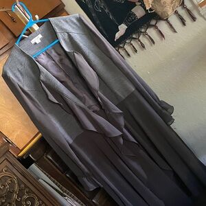 Women dress Simply Noelle Charcoal Knit Fabric